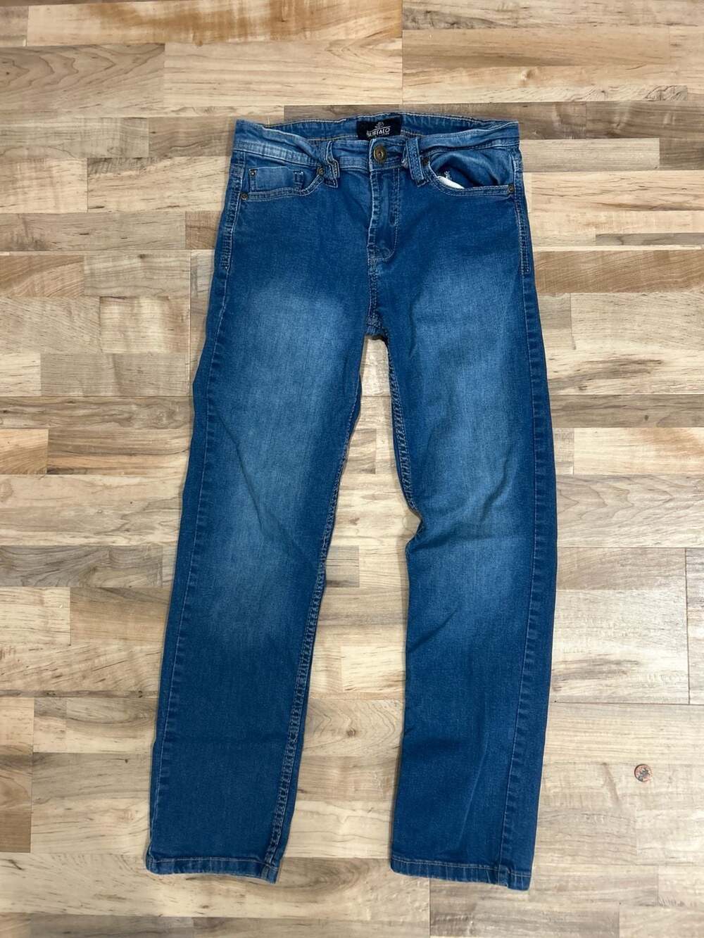 Buffalo David Bitton Boys Straight Leg Jeans Size 12